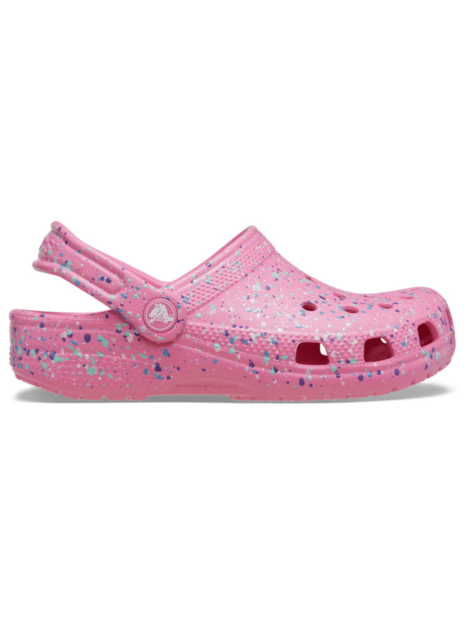 Crocs Classic Paint Splatter Lemonade Pink/Multi Clog Summer 2026 | PINK LEMONADE/MULTI (6SO)