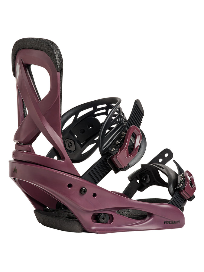 Burton Scribe Reflex Snowboard Bindings 2027 | RUM RAISIN (FAK)