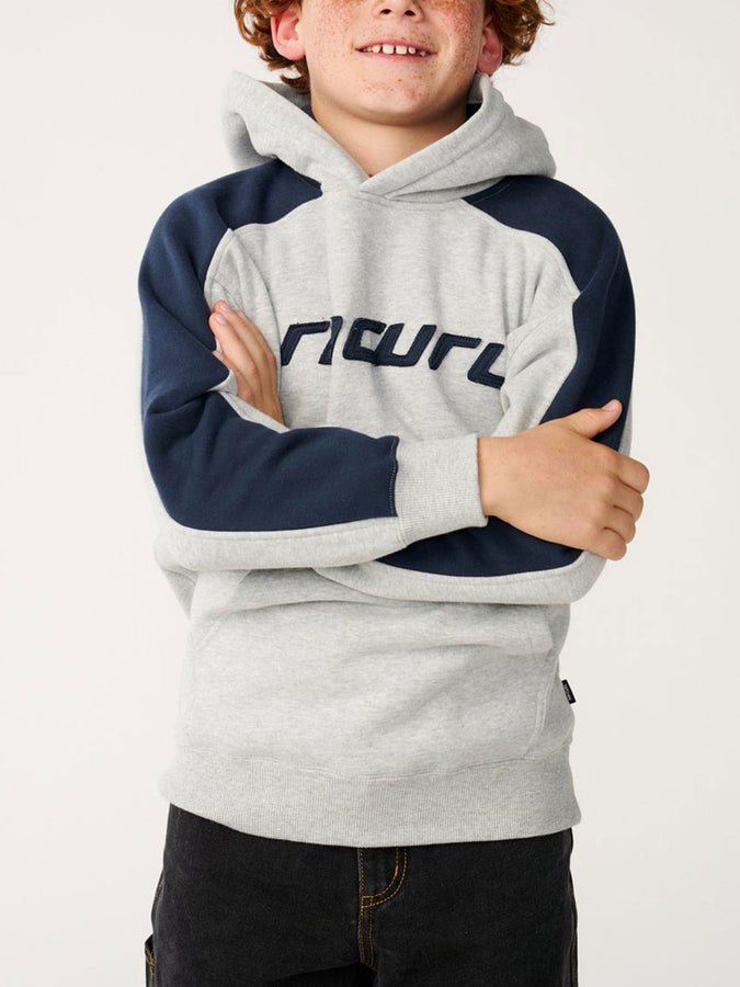 Rip Curl Archive Panel Hoodie Fall 2026 | GREY MARLE (0085)