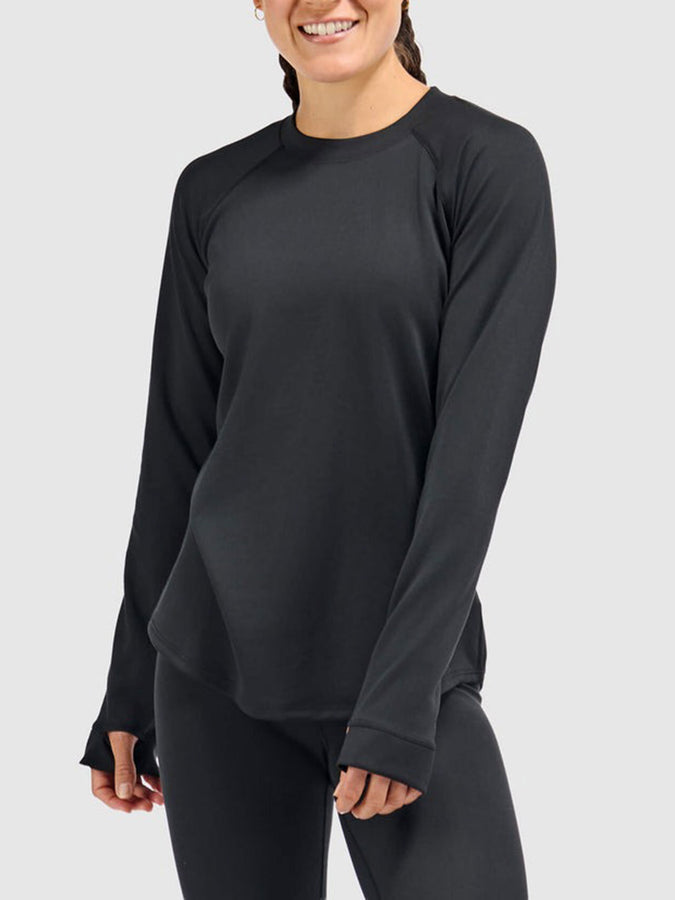 Blackstrap Vista Crew Base Layer Top Winter 2027 | BLACK