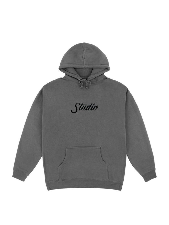 Studio Big Script Hoodie Fall 2025 | CHARCOAL