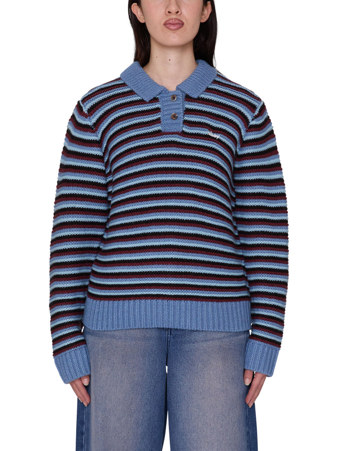 Obey Colette Polo Sweater Fall 2026 | CORONET BLUE MULTI (COE)
