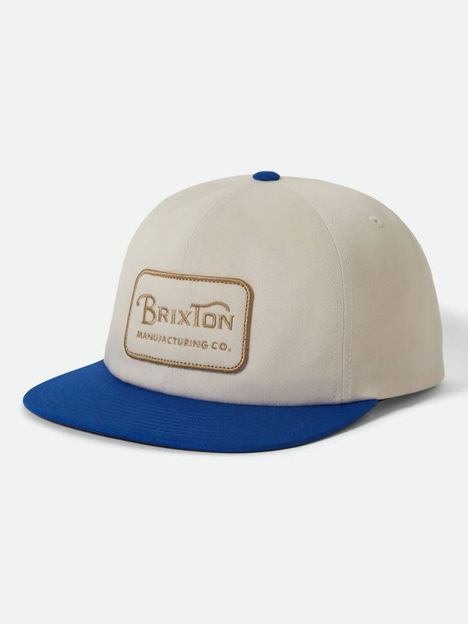 Brixton Grade Snapback Hat | WHITECAP/ROYAL