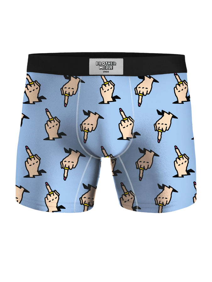 Undz Classic Middle Finger x Brother Merle Boxer | MIDDLE FINGER