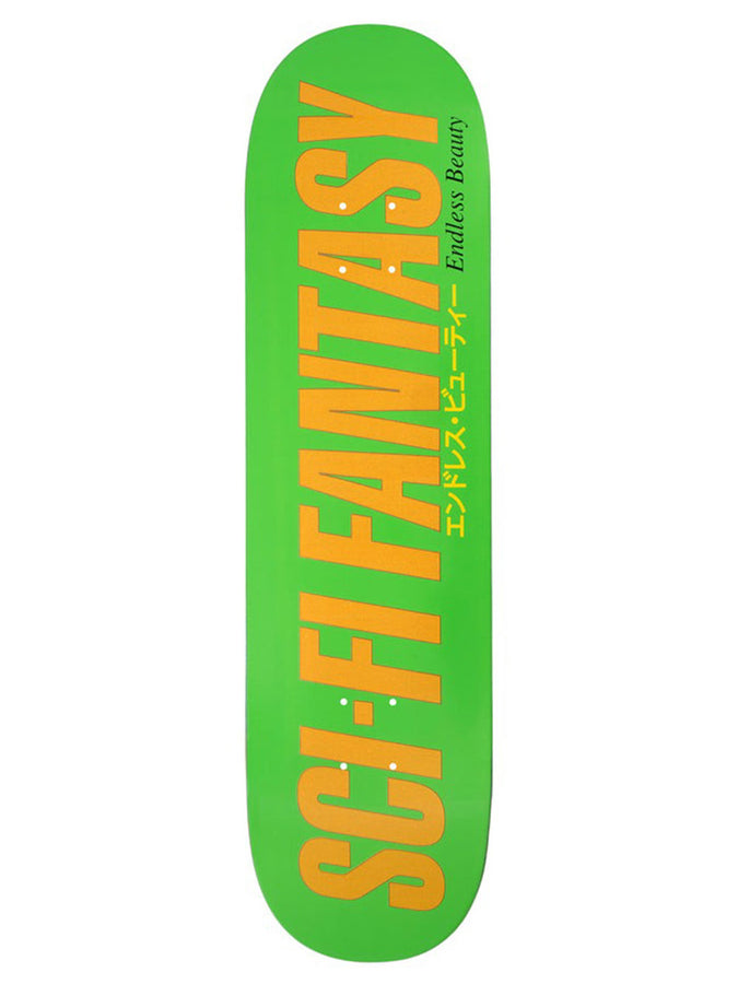Sci-Fi Fantasy Endless Beauty 2 Skateboard Deck | GREEN