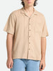 Brixton Bunker Slub Short Sleeve Buttondown Shirt Summer 2026