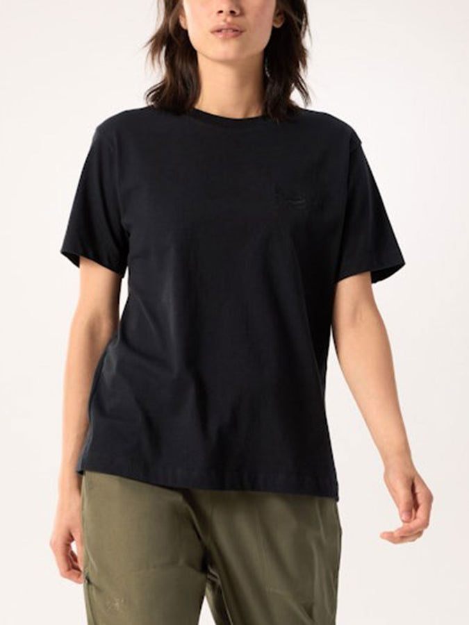 Arcteryx Kragg Cotton Little Bird T-Shirt Spring 2026 | BLACK/BLACK