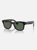 Ray Ban Meta Wayfarer Black/G-15 Green Sunglasses