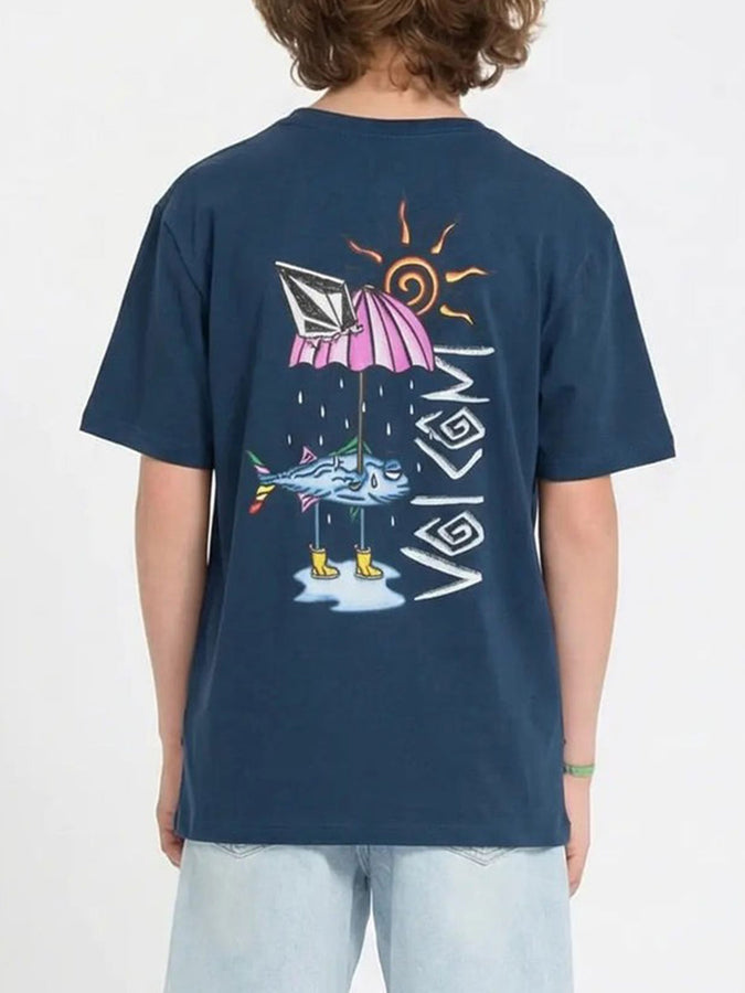 Volcom Sunfish T-Shirt Spring 2026 | DUST BOWL INDIGO (DBI)