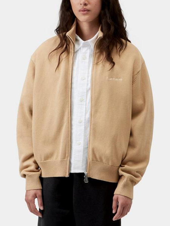 Carhartt Kori Zip Sweater Summer 2026 | DUSTY HAMILTON BROWN