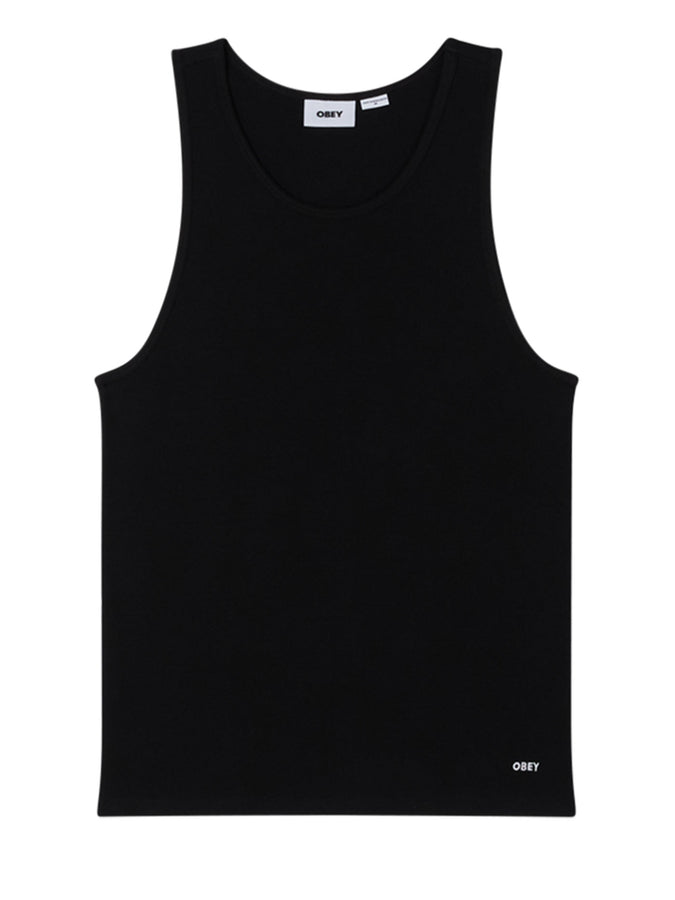 Obey Standard Rib 2 Pack Tank Top Summer 2026 | BLACK (BLK)