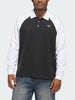 Adidas Skate Tyshawn Rugby Black/White  Long Sleeve Polo Spring 2026