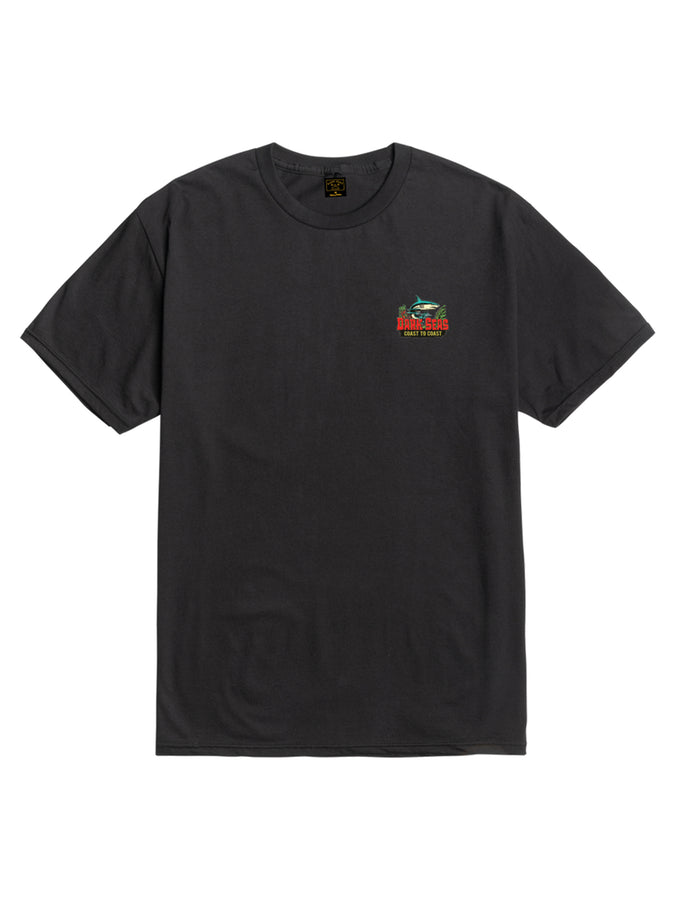 Dark Seas Water Decal T-Shirt Summer 2026 | BLACK