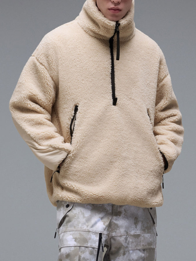 Oakley Snowdrift 1/4 Zip Sherpa Sweatshirt Fall 2026 | MIST (68S)