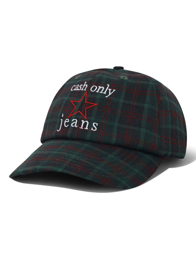 Cash Only Star 6 Panel Strapback Hat | PLAID