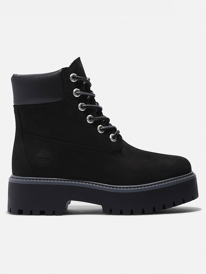 Timberland Stone Street 6'' Waterproof Platform Jet Black Boots Fall 2026 | JET BLACK