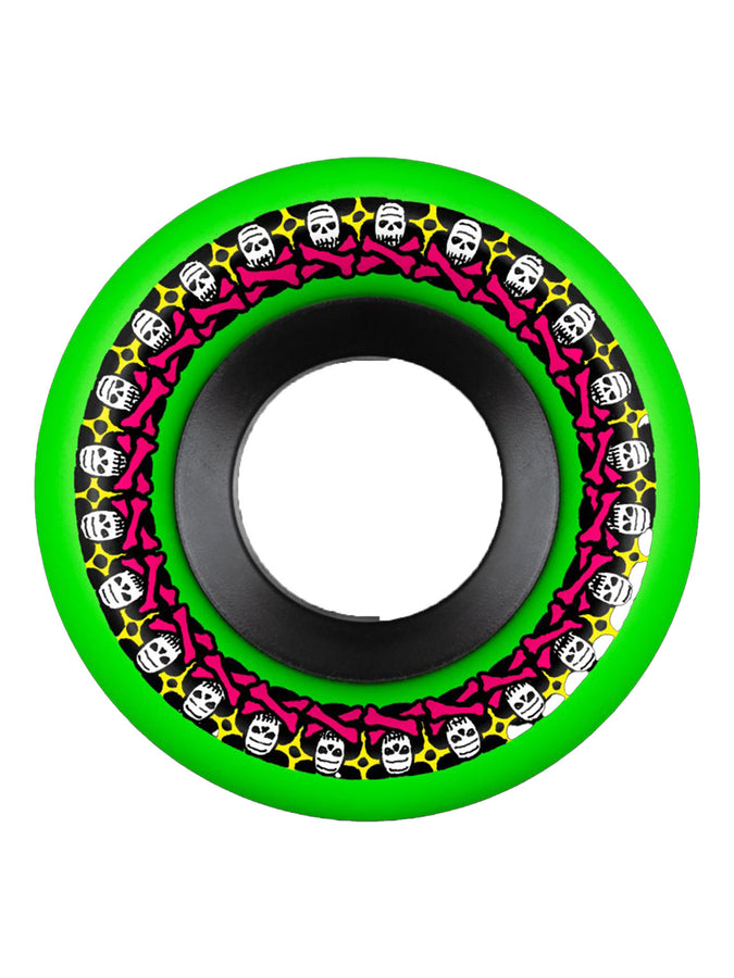Bones Atf Rough Riders Green 59mm Skateboard Wheels | GREEN
