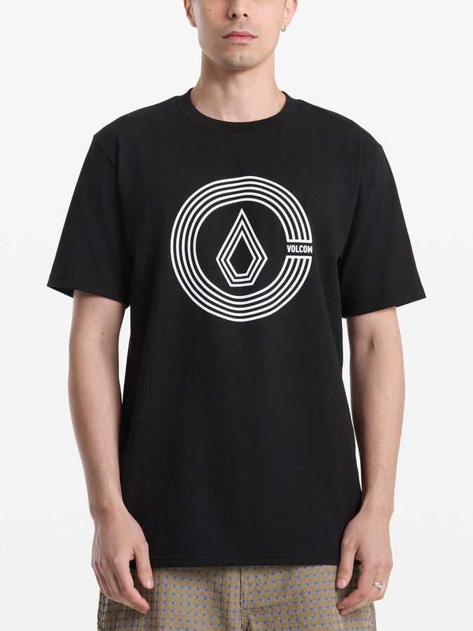 Volcom Circle Split T-Shirt Spring 2026 | BLACK (BLK)