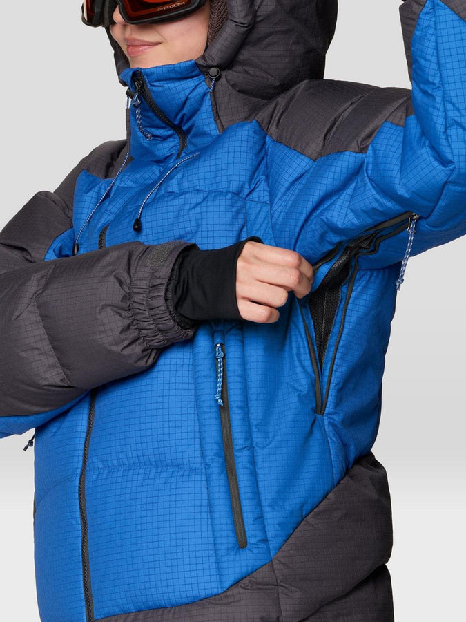 Mountain Hardwear Flow Factor Down 2027 – BERRY BLUE/SHARK