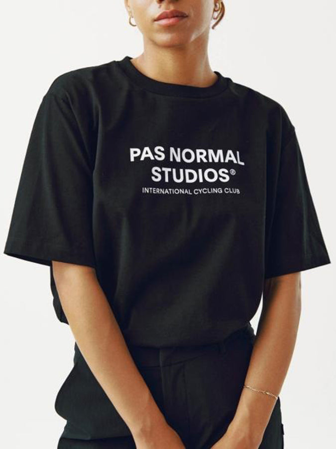 Pas Normal Studios Off-Race Logo T-Shirt Fall 2026 | BLACK