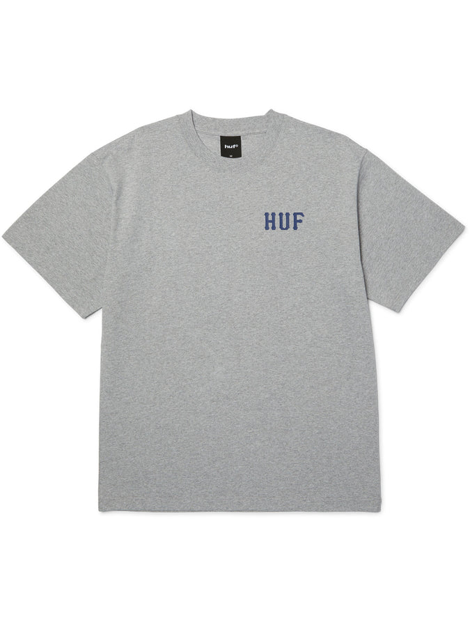 Huf Classic H T-Shirt Spring 2026 | HEATHER GREY/NAVY