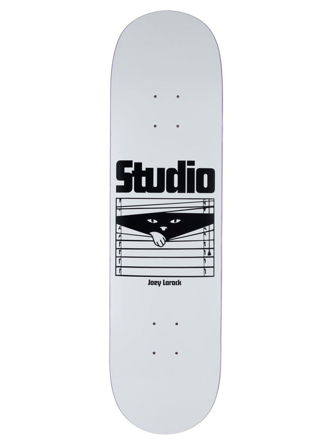 Studio Skateboards Larock Inside Cat Skateboard Deck | WHITE