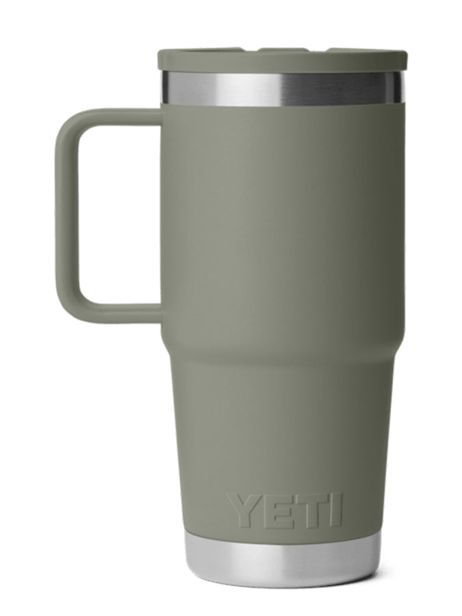 Yeti Travel Straw Pampa Green 20oz Mug | PAMPA GREEN