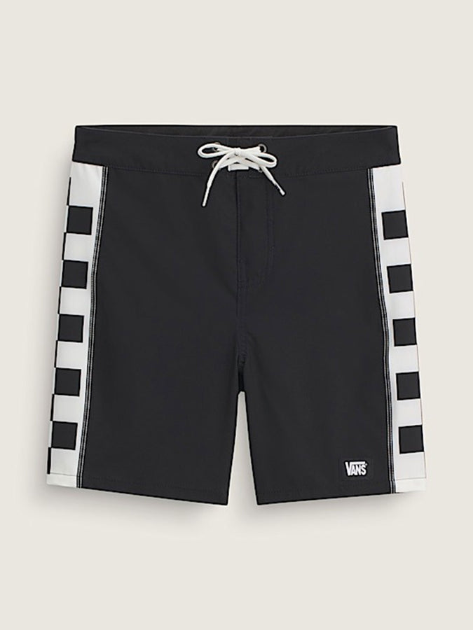 Vans New Daily Sideline Boardshorts Spring 2026 | BLACK/MARSHMALLOW (1KP)
