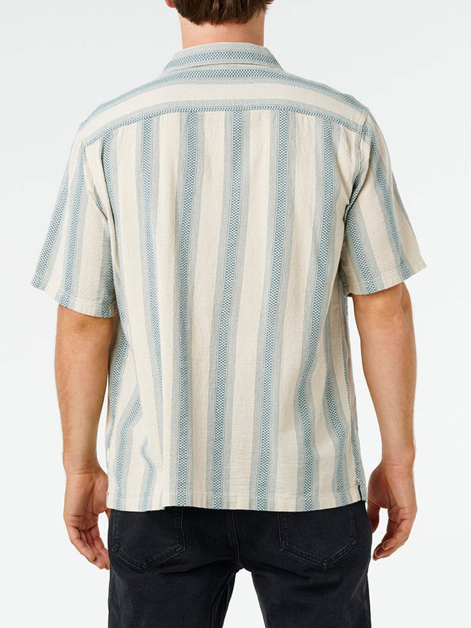 Rip Curl Classic Surf Weaver Short Sleeve Buttondown Shirt Summer 2026 | VINTAGE WHITE (8861)