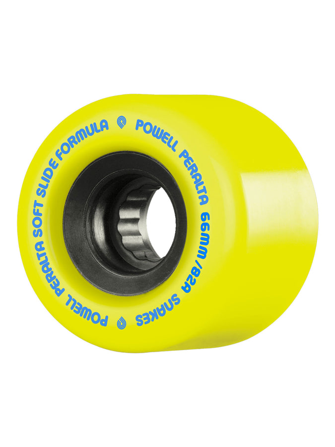 Powell Snakes Soft Slides 69mm 82a Blue Skateboard Wheels | YELLOW