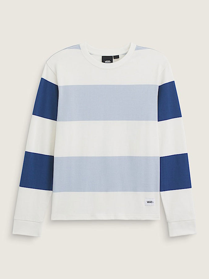 Vans Rugby Stripe Long Sleeve T-Shirt Holiday 2026 | SOFT SLATE (H90)