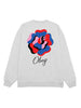 Obey Paper Pink Crewneck Sweatshirt Spring 2026