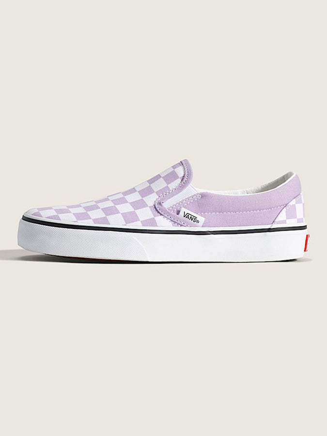 Vans Slip-On Color Theory Checkerboard Soft Orchid Shoes Spring 2026 | SOFT ORCHID (FSF)