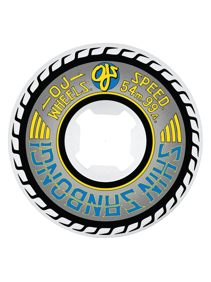 Oj's Shin Sanbongi Mini Combos Skateboard Wheels | WHITE