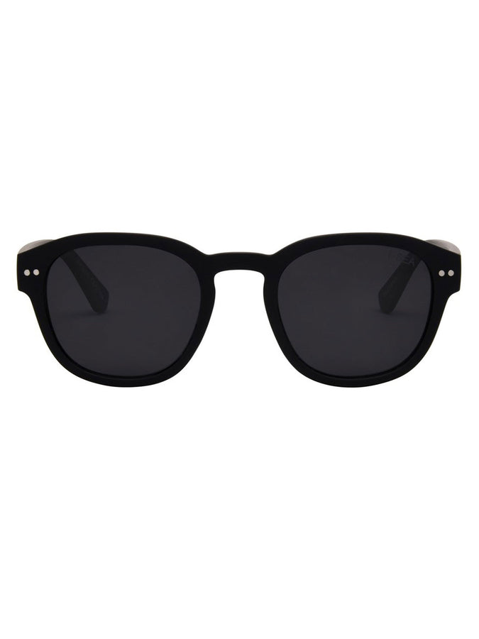 I-Sea Barton Sunglasses | MATTE BLACK/SMOKE