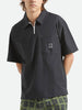 Brixton Journey Lightweight 1/4 Zip Short Sleeve Buttondown Shirt Spring 2026