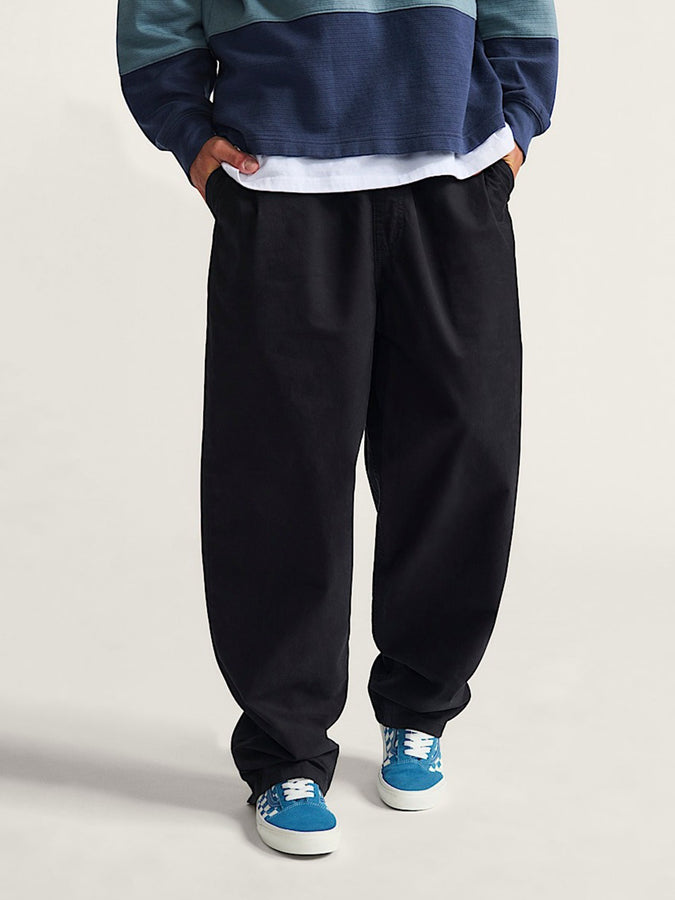 Vans Range Baggy Tapered Elastic Black Pants Spring 2026 | BLACK (BLK)