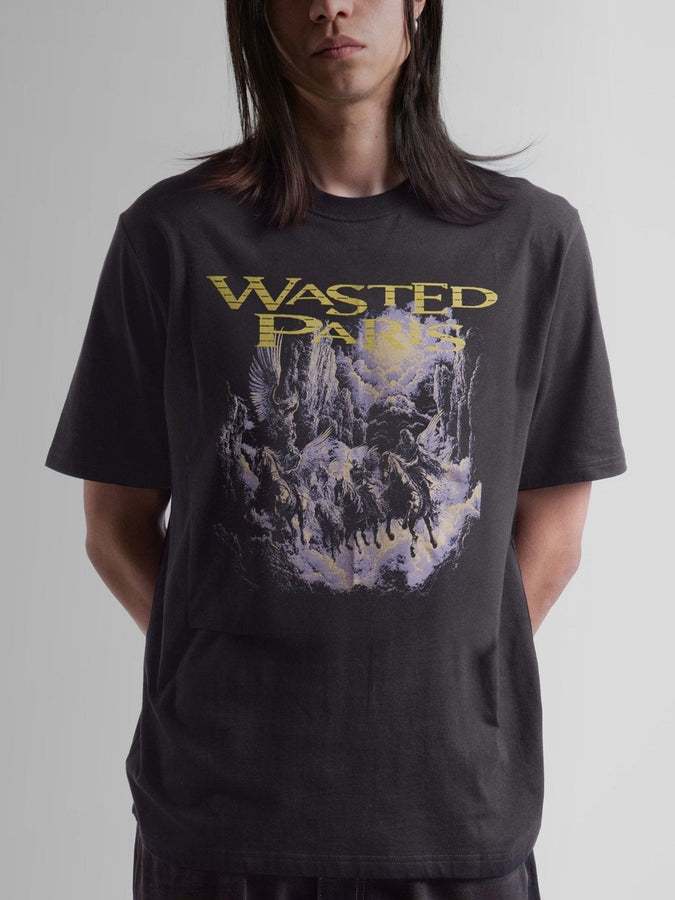 Wasted Paris Angels Gully T-Shirt Spring 2026 | OLD BLACK