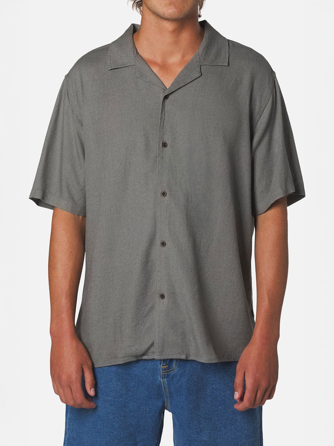 Katin Teller Short Sleeve Buttondown Shirt Summer 2026 | GUNMETAL