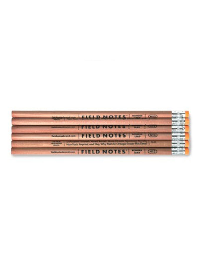 Field Note No2 Woodgrain Pencil 6 Pack | ASSORTED
