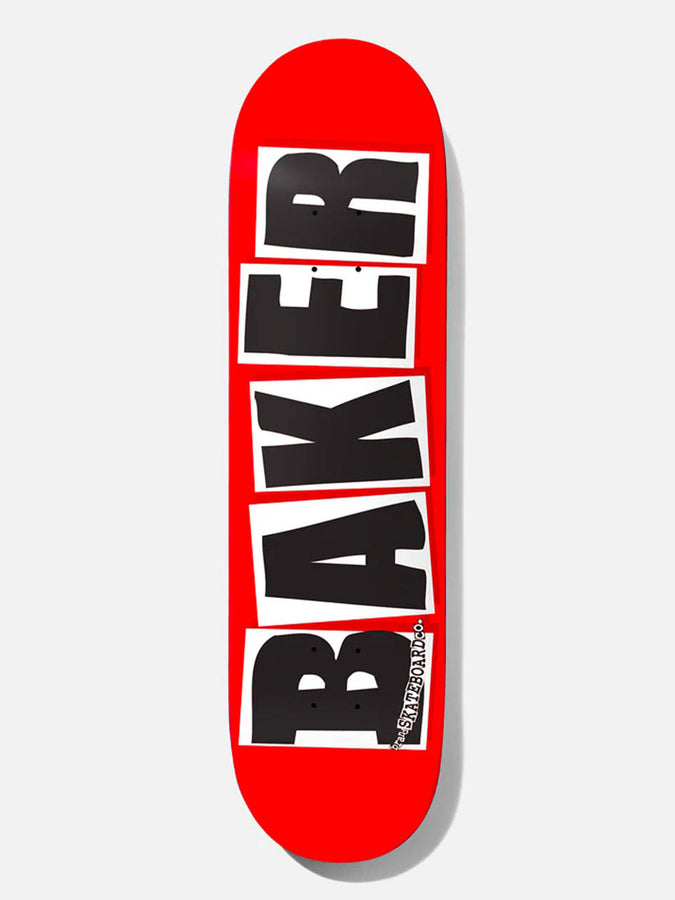 Baker Brand Logo Red 8.38’’ Skateboard Deck | RED