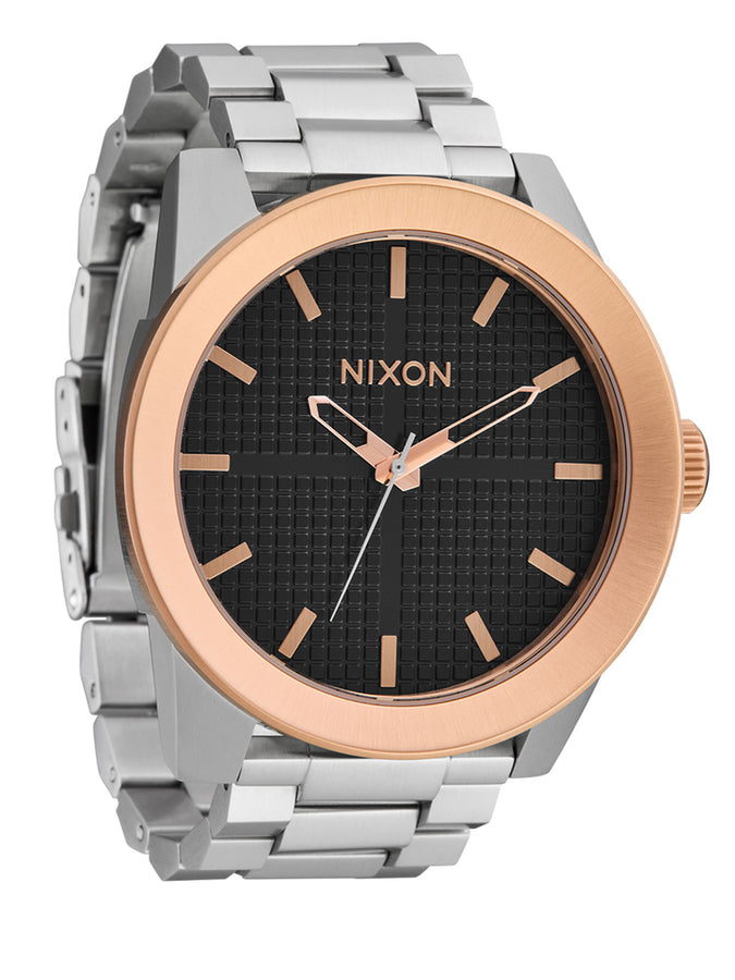 Nixon Corporal Ss Silver/Gold Pink/Black Watch | SILVER/ROSE GOLD/BLACK (5383)