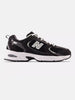 New Balance 530 Black/Magnet/Metallic Silver Shoes Fall 2026