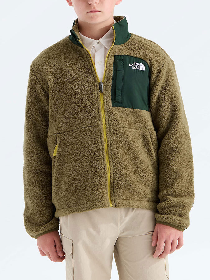 The North Face Yumiori Off Peak Full Zip Fleece Fall 2026 | CARAWAY SEED/BOTTLE GRN (RJ6)