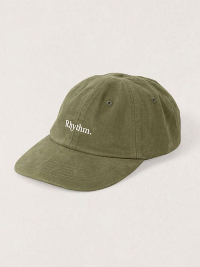 Rhythm Essential Brushed Twill 6 Panel Strapback Hat | DILL