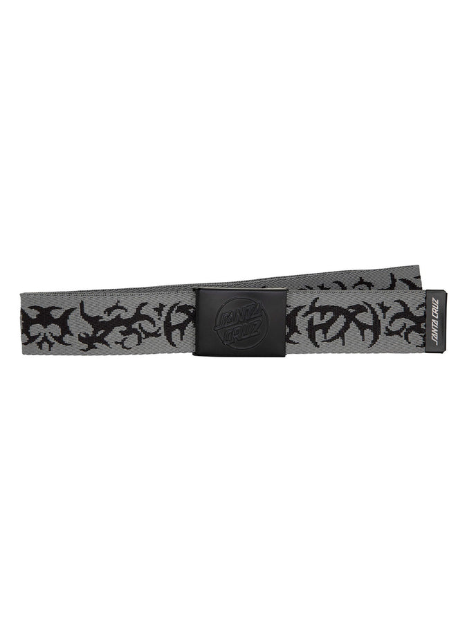 Santa Cruz Opus Dot Web Razor Grey Belt | RAZOR GREY