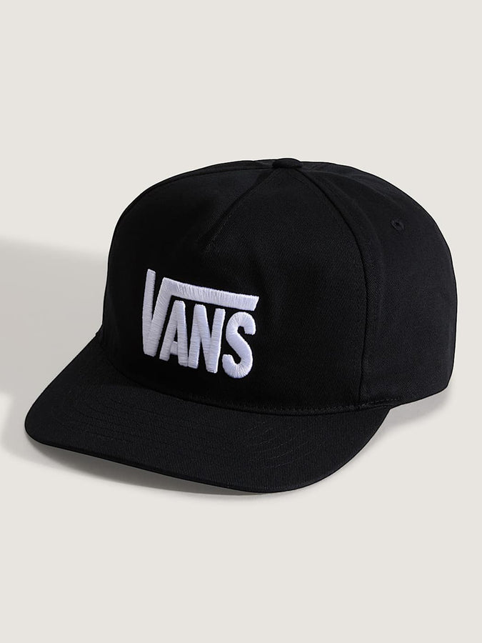 Vans Stretch Logo Snapback Hat | BLACK (BLK)