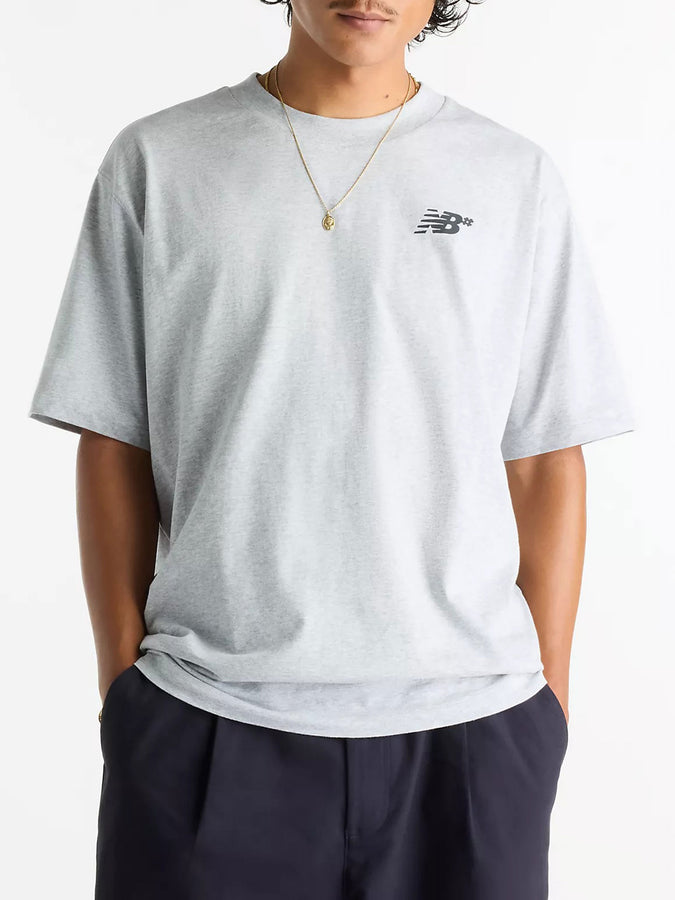 New Balance Small Logo T-Shirt Fall 2026 | ATHLETIC GREY (AG)