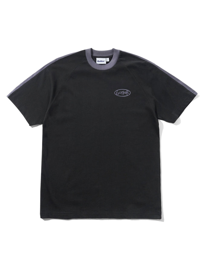 Butter Goods Abseil T-Shirt Fall 2026 | BLACK/SLATE