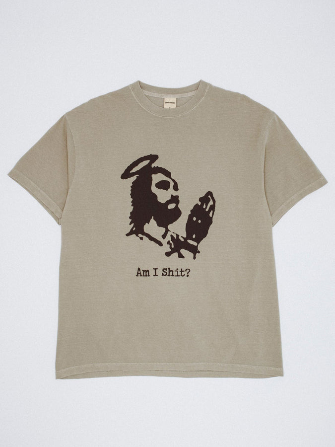 Fucking Awesome Am I Shit T-Shirt Spring 2026 | KHAKI
